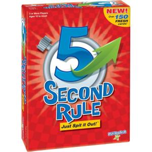 image5 Second Rule Game  Simple Questions Card Game for Family Fun Party Kids Travel Game Night ampamp Sleepovers  Think Fast and Shout Out Answers  For Ages 105 Second Rule