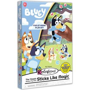 imageColorforms Bluey Set  Repositionable Pieces Stick Like Magic  Scenes and Pieces from The Show Bluey for Storytelling Imaginative Play  Ages 3Bluey