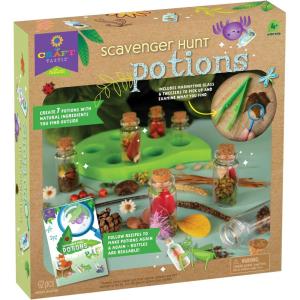 imageCraftTastic Scavenger Hunt Potions  Nature DIY Craft Kit  Create Magical Nature Potions  Makes 7 Potions  Comes with Recipe Book  Ages 4 with Adult Help