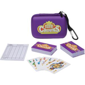 imageFive Crowns Giant Card Games  Jumbo Playing Cards Card Game for Kids and Adults Family Game Night 5 Suited Rummy Style Card Game Ages 8Five Crowns Travel