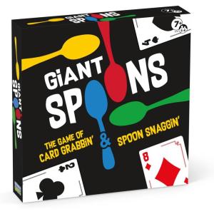 imageGiant Spoons Card Games for Kids  Spoons Game Deck of Cards Fun Family Games for Kids and Adults Playing Cards Game Night Travel Games 36 MultiPlayer Card Game Games for Adults Ages 7Giant Spoons