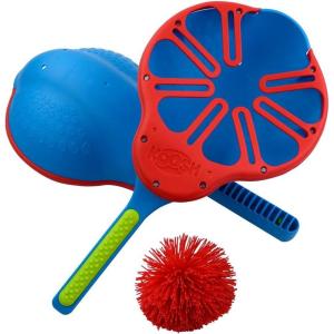 imageKoosh Flix Stix  Kids Outdoor Toys Beach Toys Plays Like Lacrosse Kids Games Outdoor Games for Adults and Family Ball Included Outdoor Play Toys ScreenFree Ages 6BlueRed
