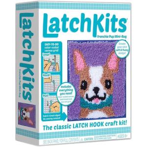 imageLatchKits Latch Hook Kits for Kids  Kids Crafts Arts and Crafts Yarn Art Wall Hanging ampamp MiniRugs Craft Supplies PreCut Yarn Easy Pattern Hook Included Arts ampamp Craft Ages 6 UnicornPuppy