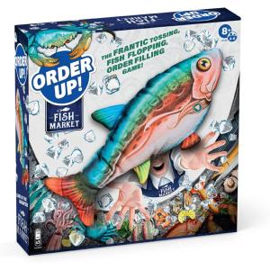 imageOrder Up Fish Market Card Game  Fun Cooperative Family Board Game for Kids 8 Fast Action Game Night