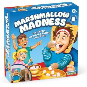 imagePlayMonster Dont Flush The Fish Game  HandEye Coordination Strategy Board Games for Family Game Night for Kids and Adults Easy Assembly Multiplayer Ages 4Marshmallow Madness