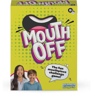 imagePlayMonster Swallow Your Words Card Games  Board Game for Family Game Night Sip It Say It Dont Spray It Multiplayer Game Guess The Phrase Before The Timer Runs Out Ages 8Mouth Off