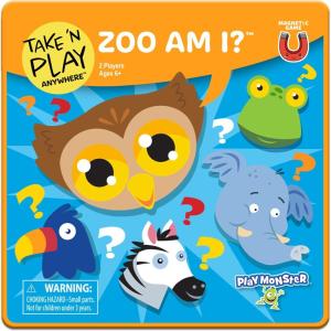 imagePlayMonster Take N Play Anywhere  Checkers  Magnetic Travel Game  Fun on The Go  for Ages 4Compact
