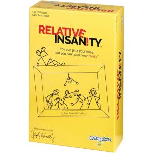 imageRelative Insanity Card Games  Family Games Night Kids Games Laugh Till You Drop Card Games for Adults Travel Games Fun Kid Games Designed by Comedian Jeff Foxworthy MultiPlayer Ages 14Original