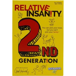 imageRelative Insanity Card Games  Family Games Night Kids Games Laugh Till You Drop Card Games for Adults Travel Games Fun Kid Games Designed by Comedian Jeff Foxworthy MultiPlayer Ages 142nd Gen