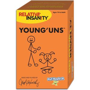 imageRelative Insanity Card Games  Family Games Night Kids Games Laugh Till You Drop Card Games for Adults Travel Games Fun Kid Games Designed by Comedian Jeff Foxworthy MultiPlayer Ages 14Young Uns
