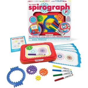 imageSpirograph Electric Machine  Arts and Crafts Kids Toys Art Supplies Craft Supplies Drawing Kit Spiral Art Classic Gear Design Kit Case Pens Design Sheet Included Ages 8Original