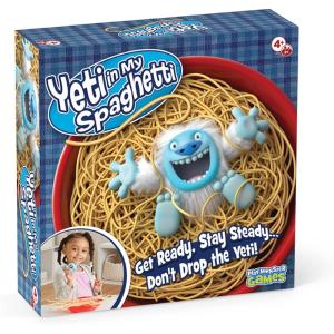 imageYeti in My Spaghetti Board Game  Kids Games Family Game MultiPlayer Board Games for Family Night Preschool Toys HandEyeCoordination Game Dont Drop Yeti Ages 4