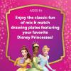 imagePlayMonster Fashion Plates Disney Princess  MixandMatch Drawing Kit Arts and Crafts Coloring Art Supplies Craft Supplies Stencils Crayons Included Create Your Own Designs Ages 6Disney