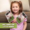 imageGiant Matching Game Jungle  Summer Toys  Game Night  Travel Games  Memory Learning Game  Jumbo Playing Cards  Ages 3Farm