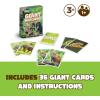 imageGiant Matching Game Jungle  Summer Toys  Game Night  Travel Games  Memory Learning Game  Jumbo Playing Cards  Ages 3Jungle
