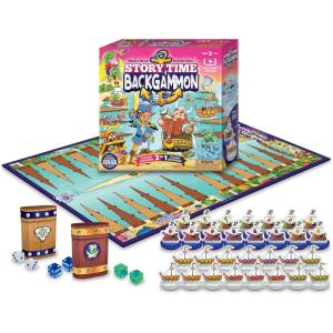 imageStory Time Chess  Chess Sets for Kids Kids Chess Set Chess Game Toddlers Learning Games for Kids Chess Sets for Boys amp GirlsBackgammon