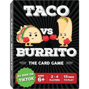 imageTaco vs Burrito Collectors Tin  The Wildly Popular Surprisingly Strategic Card Game Created by a 7 Year Old  5 Ways to Play  Fun Family Games for Kids and Adults Game Night Travel GamesOriginal Edition