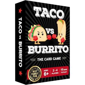 imageTaco vs Burrito Collectors Tin  The Wildly Popular Surprisingly Strategic Card Game Created by a 7 Year Old  5 Ways to Play  Fun Family Games for Kids and Adults Game Night Travel GamesLatest Edition