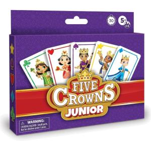 imageFive Crowns Card Games Star Wars  Family Games Night  Card Games for Families  MultiPlayer  Star Wars Toys  Travel Games  Playing Cards  Family ActivitiesFive Crowns JR