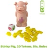 image:imageFarting Dave Game Dice Games  Family Games  Kids Games  Travel Games  Dice Set  Minions Toys  Family Games for Kids and Adults MultiPlayer Ages 6Stinky Pig