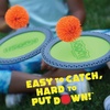 image:imageKoosh Paddle Playset Beach Toys Outdoor Games for Kids Fidget Toys 4  Koosh Ball Included Lightweight Summer Outdoor Toys MultiPlayer bouncing surface Kids Toys America ThemedGreen