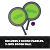 image:imageKoosh Paddle Playset Beach Toys Outdoor Games for Kids Fidget Toys 4  Koosh Ball Included Lightweight Summer Outdoor Toys MultiPlayer bouncing surface Kids Toys America ThemedGreen