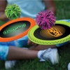 image:imageKoosh Paddle Playset Beach Toys Outdoor Games for Kids Fidget Toys 4  Koosh Ball Included Lightweight Summer Outdoor Toys MultiPlayer bouncing surface Kids Toys America ThemedNeon