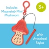 image:imageMagnatab A to Z Uppercase Drawing  Sensory Toys Magnetic Drawing Tool Toddler Writing Practice Sensory Play Fidget Toys Stylus Included TravelFriendly Ages 3Mushroom