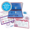 image:imageSpirograph Lunchbox  Arts and Crafts Kids Toy  Art Supplies  Craft Supplies  Drawing Kit  Spiral Art  Classic Gear Design Kit  Case Pens Design Sheet Included Ages 8Design Tin