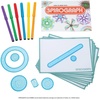 image:imageSpirograph Lunchbox  Arts and Crafts Kids Toy  Art Supplies  Craft Supplies  Drawing Kit  Spiral Art  Classic Gear Design Kit  Case Pens Design Sheet Included Ages 8Lunchbox Set