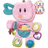 image:imagePlayskool Fold n Go Elephant Stuffed Animal Tummy Time Toy for Babies 3 Months and Up Pink Amazon ExclusivePink