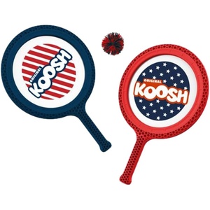 image:imageKoosh Paddle Playset Beach Toys Outdoor Games for Kids Fidget Toys 4  Koosh Ball Included Lightweight Summer Outdoor Toys MultiPlayer bouncing surface Kids Toys America ThemedAmerican