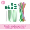 image:imageLets Learn Pipe Cleaner Art  Thick Pipe Cleaners Craft Supplies  Kids Toys  Art Supplies  Craft Supplies  Beginner to Advance Kit to Make Your Own Flowers Ages 5Learn Pipe Cleaner Art