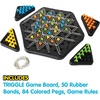 image:imageTriggle Triangle Chess Board Game  Board Games for Family Night  Strategic Game Play  MultiPlayer Board Games  Builds Hand amp Eye Coordination  Preschool Toys Ages 8Triggle