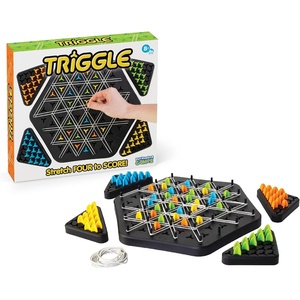 image:imageTriggle Triangle Chess Board Game  Board Games for Family Night  Strategic Game Play  MultiPlayer Board Games  Builds Hand amp Eye Coordination  Preschool Toys Ages 8Triggle