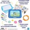 image:imageSpirograph Disney Jr Toddler Arts and Crafts Drawing Art Kit Toddler Activities Drawing Pad Jumbo Gears Washable Markers Unleash Your Child Inner Artist Ages 3Bluey