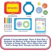 image:imageSpirograph Disney Jr Toddler Arts and Crafts Drawing Art Kit Toddler Activities Drawing Pad Jumbo Gears Washable Markers Unleash Your Child Inner Artist Ages 3Original