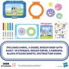 image:imageSpirograph Disney Jr Toddler Arts and Crafts Drawing Art Kit Toddler Activities Drawing Pad Jumbo Gears Washable Markers Unleash Your Child Inner Artist Ages 3Bluey