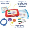 image:imageSpirograph Disney Jr Toddler Arts and Crafts Drawing Art Kit Toddler Activities Drawing Pad Jumbo Gears Washable Markers Unleash Your Child Inner Artist Ages 3Original