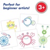 image:imageSpirograph Disney Jr Toddler Arts and Crafts Drawing Art Kit Toddler Activities Drawing Pad Jumbo Gears Washable Markers Unleash Your Child Inner Artist Ages 3Original