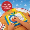 image:imageSpirograph Disney Jr Toddler Arts and Crafts Drawing Art Kit Toddler Activities Drawing Pad Jumbo Gears Washable Markers Unleash Your Child Inner Artist Ages 3Toy Story