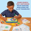 image:imageSpirograph Disney Jr Toddler Arts and Crafts Drawing Art Kit Toddler Activities Drawing Pad Jumbo Gears Washable Markers Unleash Your Child Inner Artist Ages 3Toy Story
